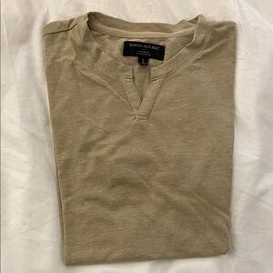 Banana Republic Khaki Long Sleeve Top